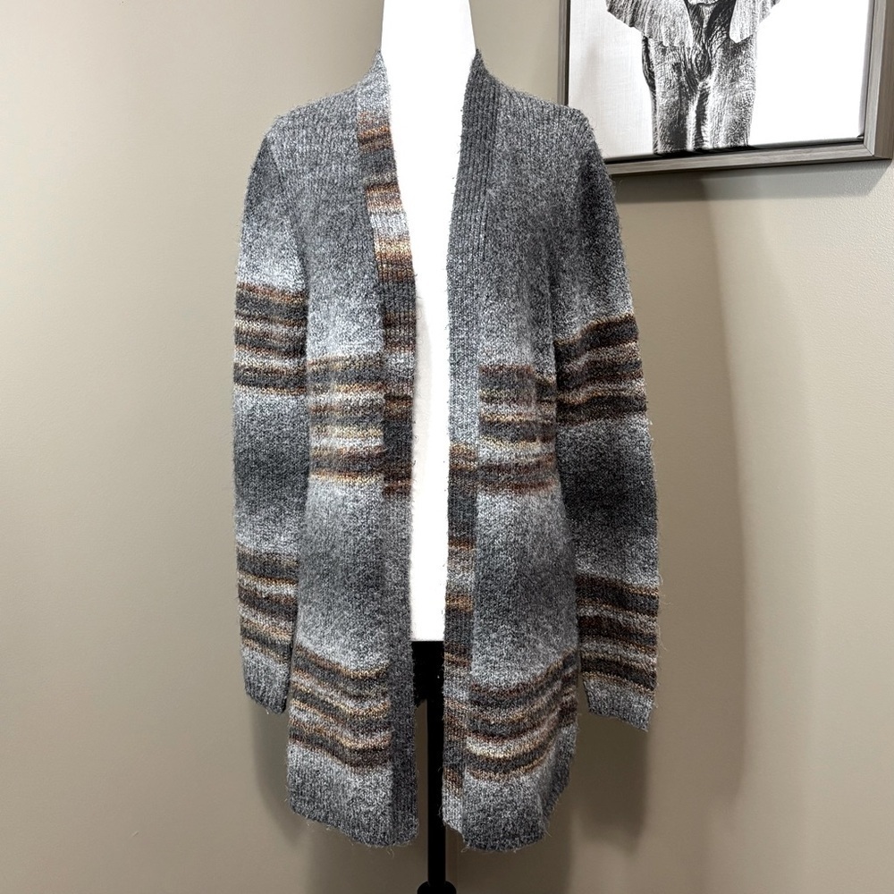 Natural Reflections Open Cardigan Sweater